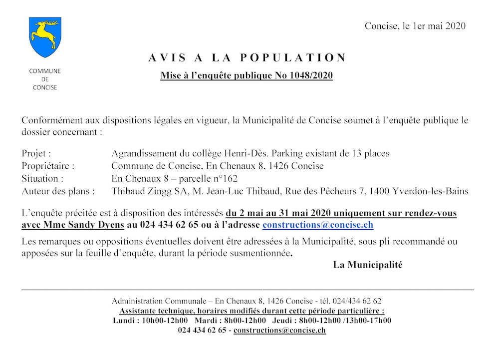 r 4732 Allinvest Immobilier SA Avis ME 1041